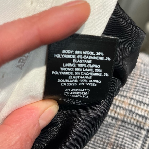 Effortless Trouser Pants Wool Cashmere New w/ Tags - Picture 8 of 11